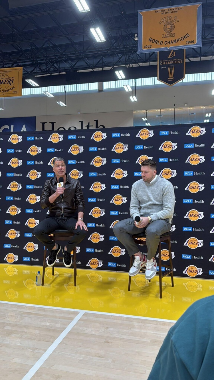 佩林卡發(fā)布會:東契奇加盟湖人是NBA歷史上的一個(gè)地震級時(shí)刻
