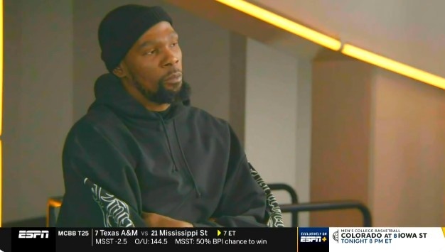  還打多久退役？KD：目前無法預測終點 可能會發(fā)生也可能不會